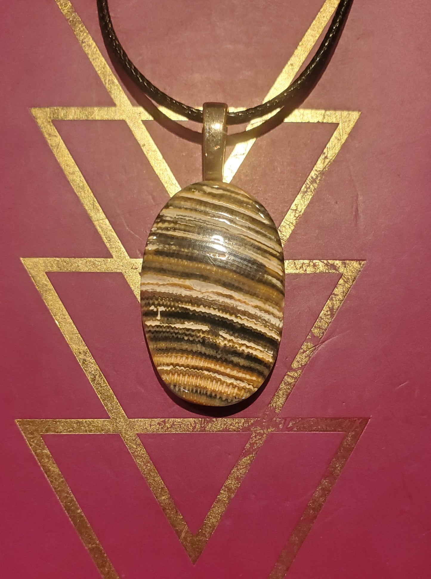 Outer Banks Green Shell Pendant