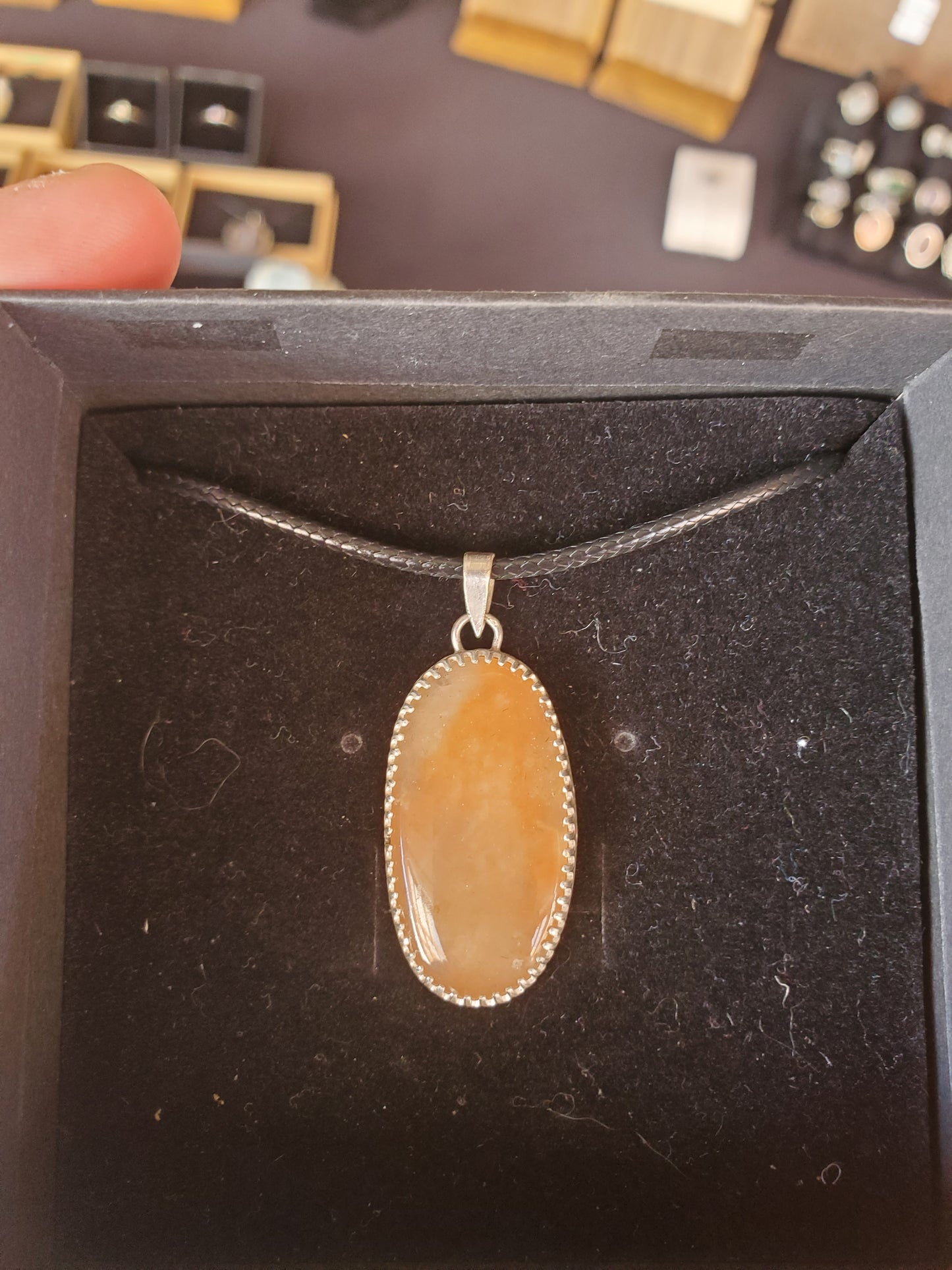 Maryland Quartz Pendant - Sterling Silver Smithed